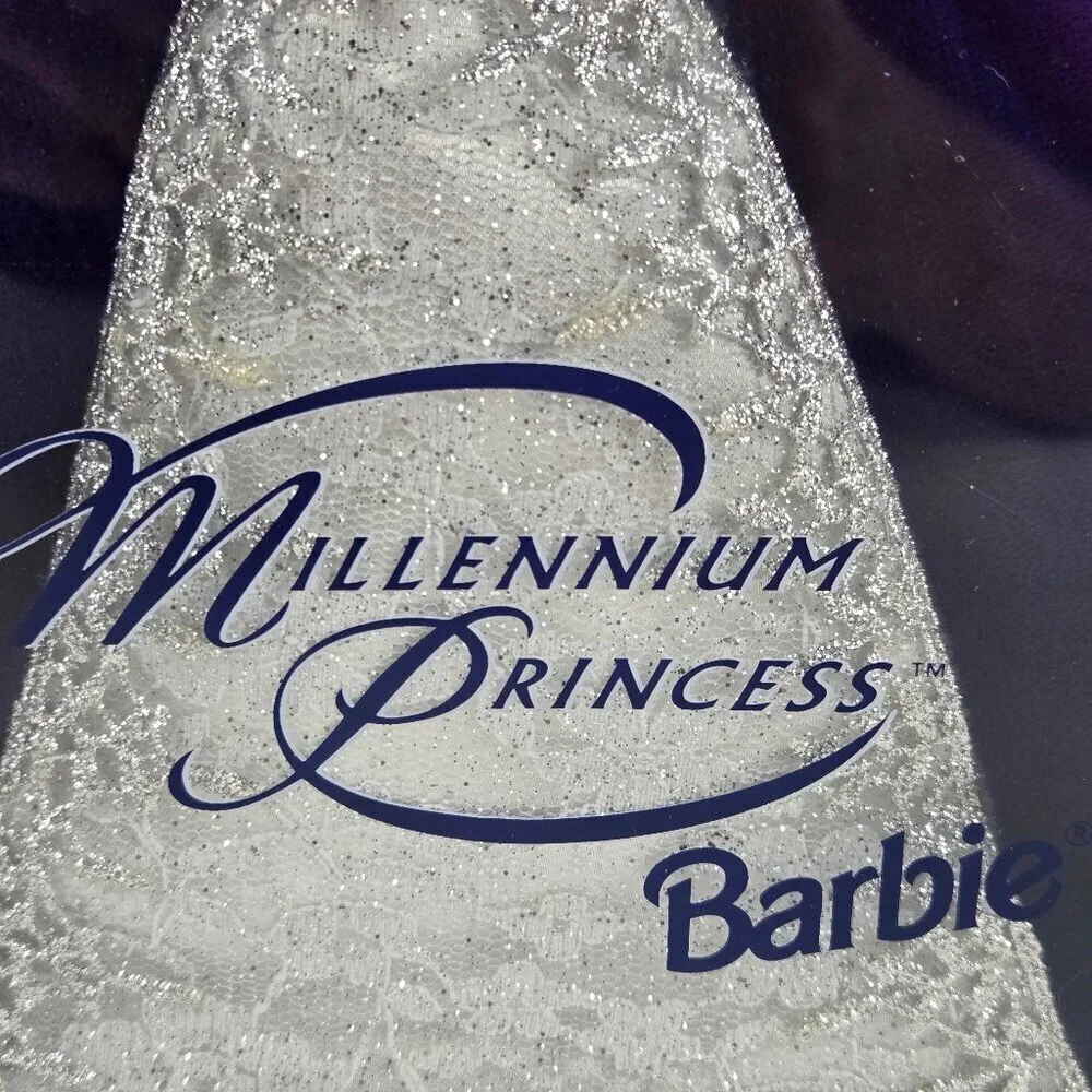 Millenium Princess Barbie Special Edition Doll Blue Velvet/Silver Sparkle Dress